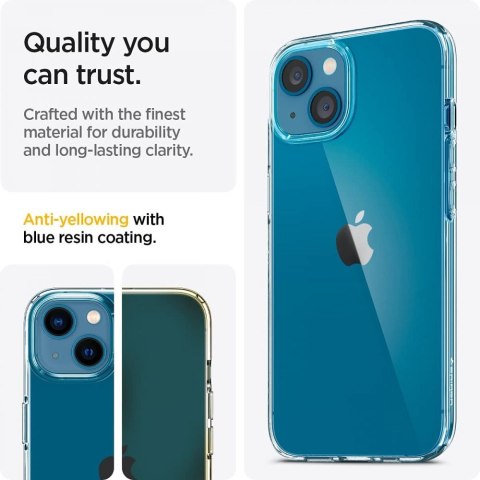 Spigen Liquid Crystal - Etui do iPhone 13 (Przezroczysty) Spigen Spigen Liquid Crystal - Etui do iPhone 13 (Przezroczysty) Spigen