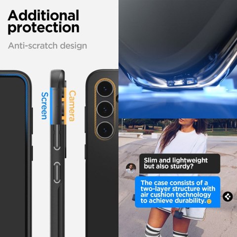 Spigen Thin Fit - Etui do Samsung Galaxy S23 FE (Czarny) Spigen Spigen Thin Fit - Etui do Samsung Galaxy S23 FE (Czarny) Spigen