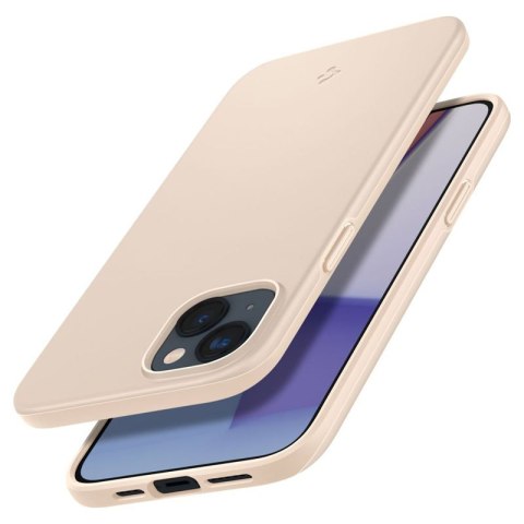 Spigen Thin Fit - Etui do iPhone 15 Plus / iPhone 14 Plus (Beżowy) Spigen Spigen Thin Fit - Etui do iPhone 15 Plus / iPhone 14 Plus (Beżowy) Spigen