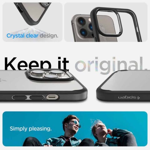 Spigen Ultra Hybrid - Etui do iPhone 14 Pro (Czarny) Spigen Spigen Ultra Hybrid - Etui do iPhone 14 Pro (Czarny) Spigen