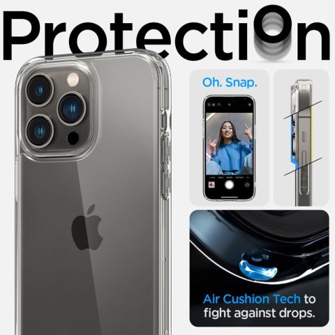 Spigen Ultra Hybrid - Etui do iPhone 14 Pro Max (Przezroczysty) Spigen Spigen Ultra Hybrid - Etui do iPhone 14 Pro Max (Przezroczysty) Spigen