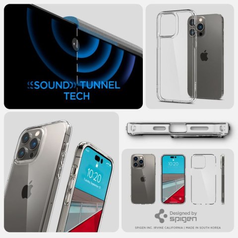 Spigen Ultra Hybrid - Etui do iPhone 14 Pro Max (Przezroczysty) Spigen Spigen Ultra Hybrid - Etui do iPhone 14 Pro Max (Przezroczysty) Spigen
