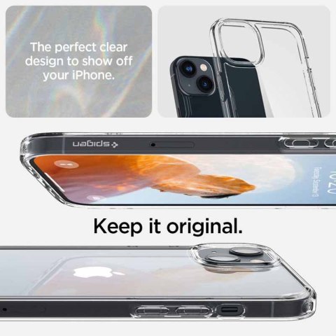 Spigen Ultra Hybrid - Etui do iPhone 14 (Przezroczysty) Spigen Spigen Ultra Hybrid - Etui do iPhone 14 (Przezroczysty) Spigen