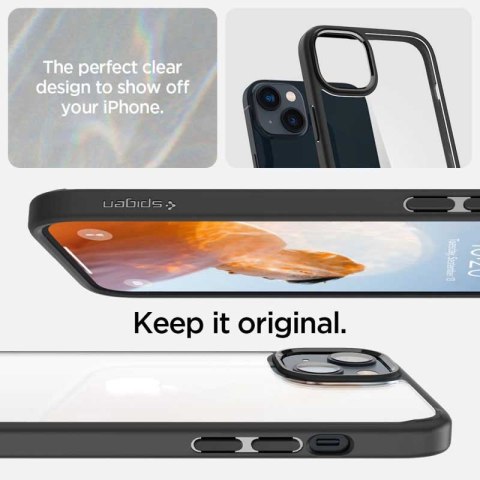 Spigen Ultra Hybrid - Etui do iPhone 15 Plus / iPhone 14 Plus (Czarny) Spigen Spigen Ultra Hybrid - Etui do iPhone 15 Plus / iPhone 14 Plus (Czarny) Spigen