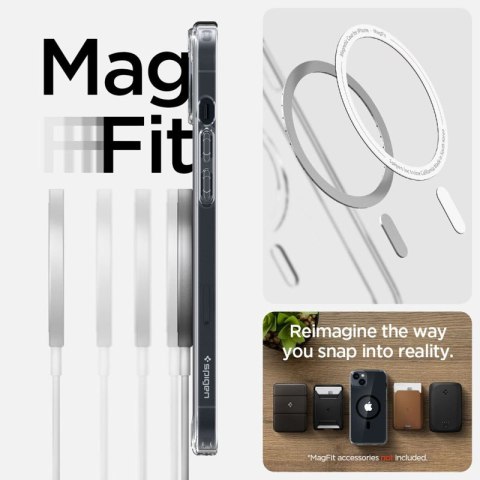 Spigen Ultra Hybrid Mag MagSafe - Etui do iPhone 15 Plus / iPhone 14 Plus (Czarny) Spigen Spigen Ultra Hybrid Mag MagSafe - Etui do iPhone 15 Plus / iPhone 14 Plus (Czarny) Spigen