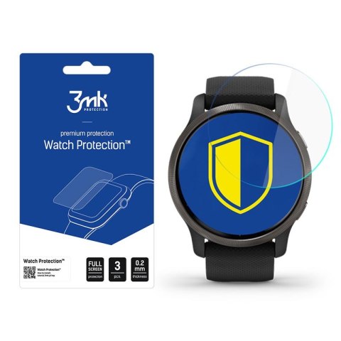 3mk Watch Protection ARC+ - Folia ochronna do Garmin Venu 2 Plus (3 szt) 3mk 3mk Watch Protection ARC+ - Folia ochronna do Garmin Venu 2 Plus (3 szt) 3mk