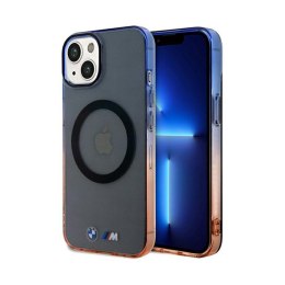 BMW Gradient Bumper MagSafe - Etui iPhone 15 Plus (Szary) BMW