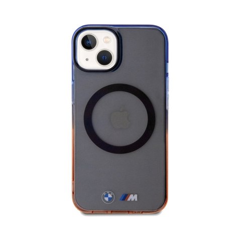 BMW Gradient Bumper MagSafe - Etui iPhone 15 Plus (Szary) BMW BMW Gradient Bumper MagSafe - Etui iPhone 15 Plus (Szary) BMW
