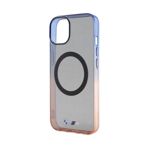 BMW Gradient Bumper MagSafe - Etui iPhone 15 Plus (Szary) BMW BMW Gradient Bumper MagSafe - Etui iPhone 15 Plus (Szary) BMW