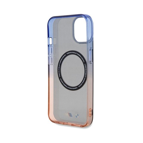 BMW Gradient Bumper MagSafe - Etui iPhone 15 Plus (Szary) BMW BMW Gradient Bumper MagSafe - Etui iPhone 15 Plus (Szary) BMW