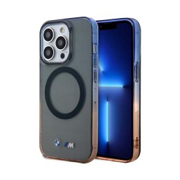 BMW Gradient Bumper MagSafe - Etui iPhone 15 Pro Max (Szary) BMW