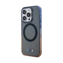 BMW Gradient Bumper MagSafe - Etui iPhone 15 Pro Max (Szary) BMW
