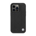 BMW Leather Quilted - Etui iPhone 14 Pro (czarny) BMW