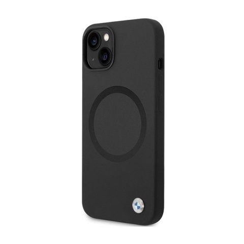 BMW Signature Liquid Silicone MagSafe - Etui iPhone 14 (czarny) BMW BMW Signature Liquid Silicone MagSafe - Etui iPhone 14 (czarny) BMW