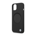 BMW Signature Liquid Silicone MagSafe - Etui iPhone 14 (czarny) BMW
