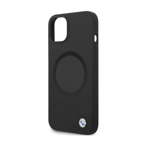 BMW Signature Liquid Silicone MagSafe - Etui iPhone 14 (czarny) BMW BMW Signature Liquid Silicone MagSafe - Etui iPhone 14 (czarny) BMW
