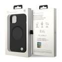 BMW Signature Liquid Silicone MagSafe - Etui iPhone 14 (czarny) BMW