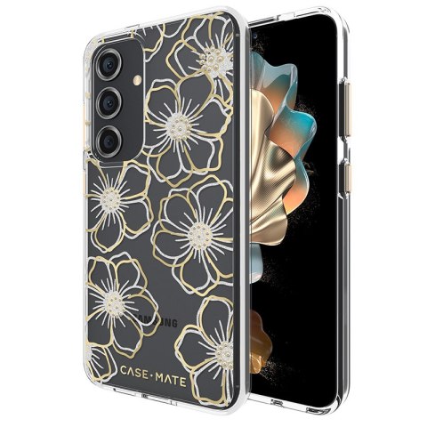 Case-Mate Floral Gems - Etui Samsung Galaxy S24 (Gold) Case-Mate Case-Mate Floral Gems - Etui Samsung Galaxy S24 (Gold) Case-Mate
