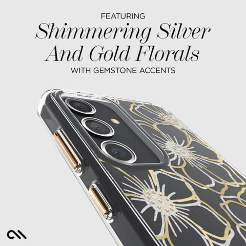 Case-Mate Floral Gems - Etui Samsung Galaxy S24 (Gold) Case-Mate Case-Mate Floral Gems - Etui Samsung Galaxy S24 (Gold) Case-Mate