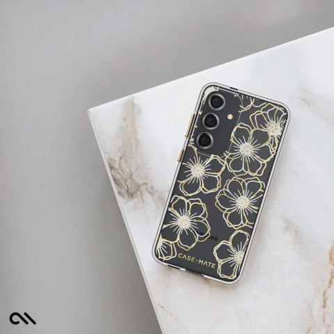 Case-Mate Floral Gems - Etui Samsung Galaxy S24 (Gold) Case-Mate Case-Mate Floral Gems - Etui Samsung Galaxy S24 (Gold) Case-Mate