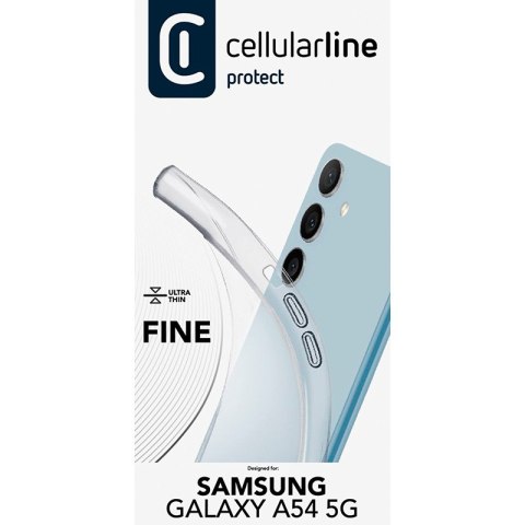 Cellularline Fine - Etui Samsung Galaxy A54 5G (przezroczysty) Cellularline Cellularline Fine - Etui Samsung Galaxy A54 5G (przezroczysty) Cellularline