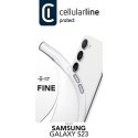 Cellularline Fine - Etui Samsung Galaxy S23 (przezroczysty) Cellularline