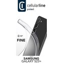 Cellularline Fine - Etui Samsung Galaxy S23+ (przezroczysty) Cellularline