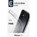 Cellularline Fine - Etui iPhone 11 (przezroczysty) Cellularline