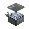 Cellularline Multipower 2 - Ładowarka sieciowa 2x USB-A 12W + 12W (czarny) Cellularline