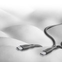 Cellularline Soft Cable - Kabel USB-C do USB-C 1.2 m (czarny) Cellularline