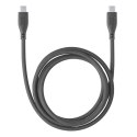 Cellularline Soft Cable - Kabel USB-C do USB-C 1.2 m (czarny) Cellularline