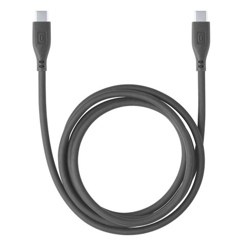 Cellularline Soft Cable - Kabel USB-C do USB-C 1.2 m (czarny) Cellularline Cellularline Soft Cable - Kabel USB-C do USB-C 1.2 m (czarny) Cellularline