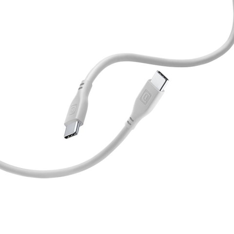 Cellularline Soft Cable - Kabel USB-C do USB-C 1.2 m (szary) Cellularline Cellularline Soft Cable - Kabel USB-C do USB-C 1.2 m (szary) Cellularline