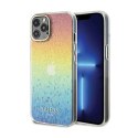 Guess IML Faceted Mirror Disco Iridescent - Etui iPhone 12 / iPhone 12 Pro (Iridescent) Guess