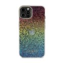 Guess IML Faceted Mirror Disco Iridescent - Etui iPhone 12 / iPhone 12 Pro (Iridescent) Guess