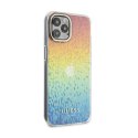 Guess IML Faceted Mirror Disco Iridescent - Etui iPhone 12 / iPhone 12 Pro (Iridescent) Guess