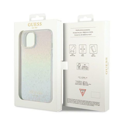 Guess IML Faceted Mirror Disco Iridescent - Etui iPhone 12 / iPhone 12 Pro (Iridescent) Guess Guess IML Faceted Mirror Disco Iridescent - Etui iPhone 12 / iPhone 12 Pro (Iridescent) Guess