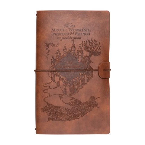 Harry Potter - Skórzany notatnik podróżny 12x19,6 cm (Brązowy) Harry Potter Harry Potter - Skórzany notatnik podróżny 12x19,6 cm (Brązowy) Harry Potter