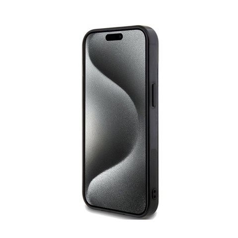 Mercedes Double Layer Crossed Lines MagSafe - Etui iPhone 15 (czarny) Mercedes Mercedes Double Layer Crossed Lines MagSafe - Etui iPhone 15 (czarny) Mercedes