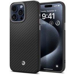 Spigen Enzo Aramid Mag MagSafe - Etui iPhone 15 Pro Max (Czarny) Spigen