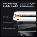Spigen GLAS.TR EZ FIT Privacy - Szkło hartowane z filtrem prywatyzującym do iPhone 15 Plus / 16 Plus Spigen
