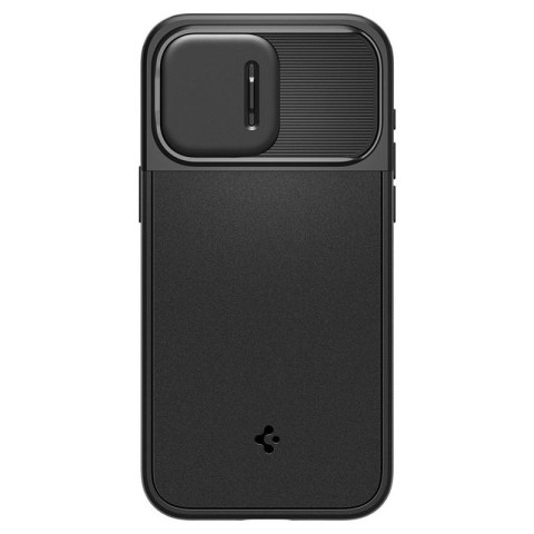 Spigen Optik Armor Mag MagSafe - Etui do iPhone 15 Pro (Czarny) Spigen Spigen Optik Armor Mag MagSafe - Etui do iPhone 15 Pro (Czarny) Spigen