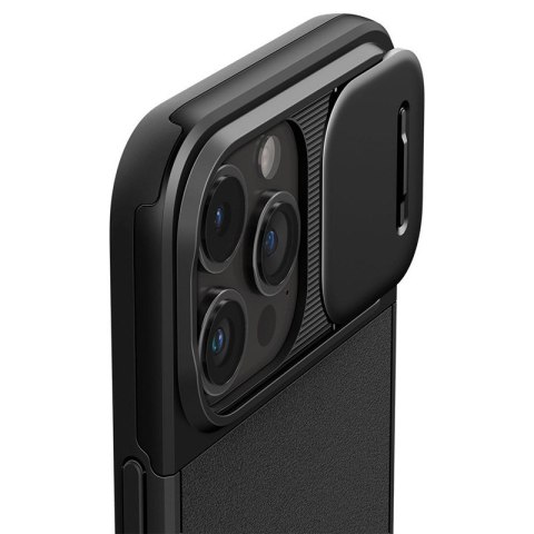 Spigen Optik Armor Mag MagSafe - Etui do iPhone 15 Pro (Czarny) Spigen Spigen Optik Armor Mag MagSafe - Etui do iPhone 15 Pro (Czarny) Spigen