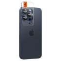 Spigen Optik Pro GLAS.TR EZ Fit Camera Protector 2-Pack - Szkło ochronne na obiektyw do iPhone 15 Pro / 15 Pro Max / iPhone 14 P Spigen