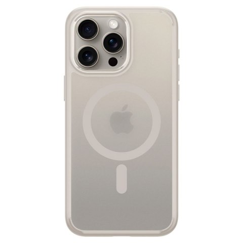 Spigen Ultra Hybrid Mag MagSafe - Etui do iPhone 15 Pro (Frost Natural Titanium) Spigen Spigen Ultra Hybrid Mag MagSafe - Etui do iPhone 15 Pro (Frost Natural Titanium) Spigen