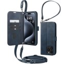 Spigen Wallet S Pro - Etui do iPhone 15 Pro (Navy) Spigen