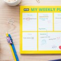BT21 - Planner tygodniowy 54 strony A4 BT21