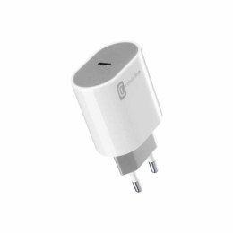 Cellularline Stylecolor Charger - Ładowarka sieciowa USB-C Power Delivery 20W (biały) Cellularline