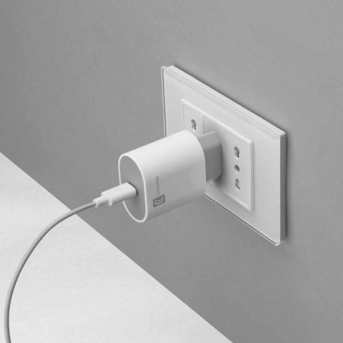 Cellularline Stylecolor Charger - Ładowarka sieciowa USB-C Power Delivery 20W (biały) Cellularline Cellularline Stylecolor Charger - Ładowarka sieciowa USB-C Power Delivery 20W (biały) Cellularline