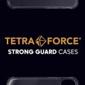 Cellularline Tetra Force Strong Guard - Etui Samsung Galaxy S24+ z powłoką MICROBAN (przezroczysty) Cellularline